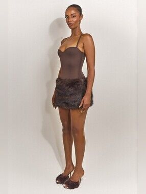 Mars The Label Maple Mini Skirt (UK 8)